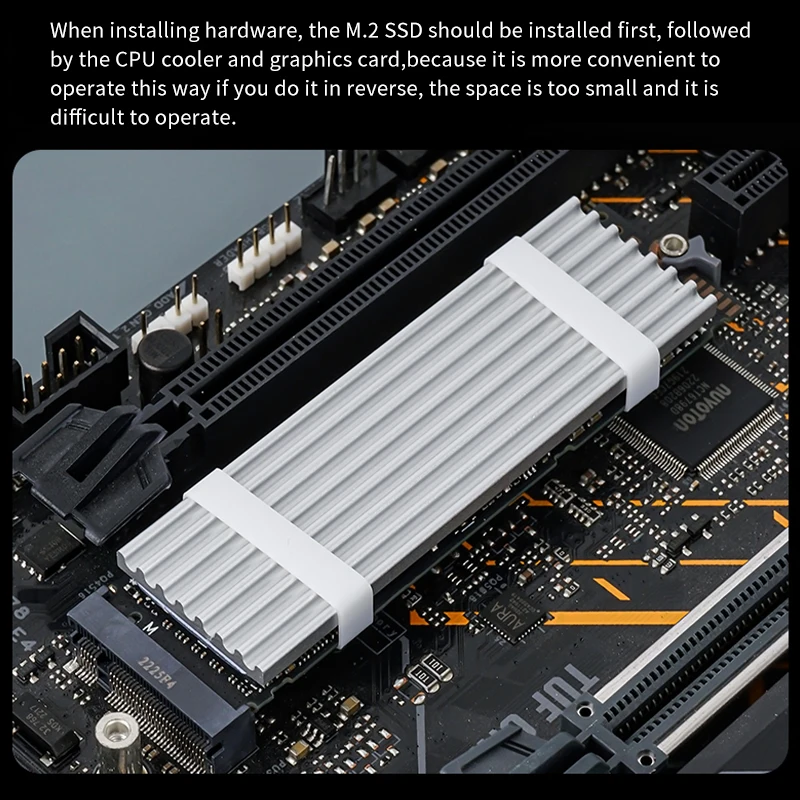 M2 Heatsink Cooler - Il dissipatore di calore in silicone