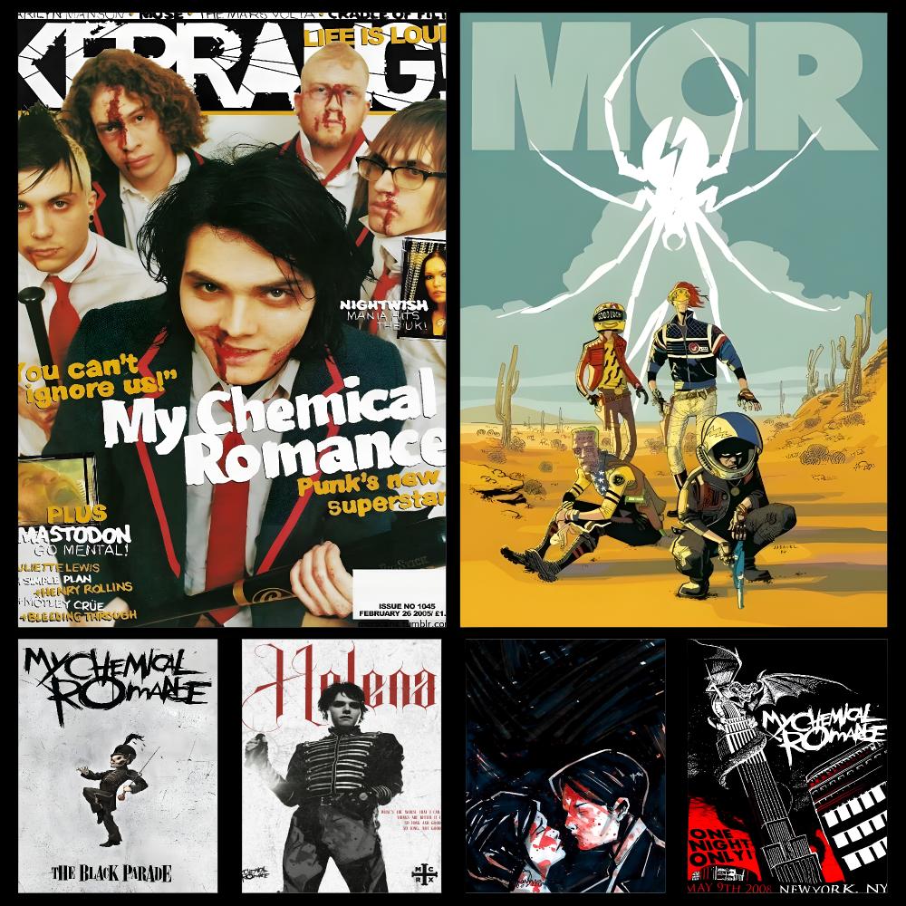 Gaming Accessories Wall - Poster Musicale My Chemical Romance Emo