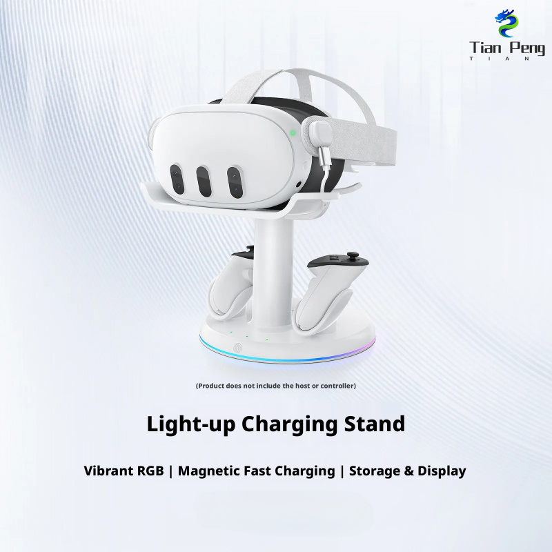 Headset Stand Rgb - Stazione di Ricarica Rapida per Visore