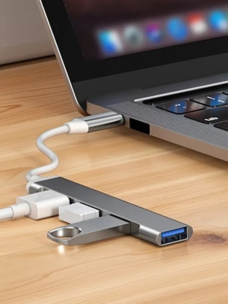 Gaming Accessories Girly - Hub USB Tipo C Multi-Splitter a