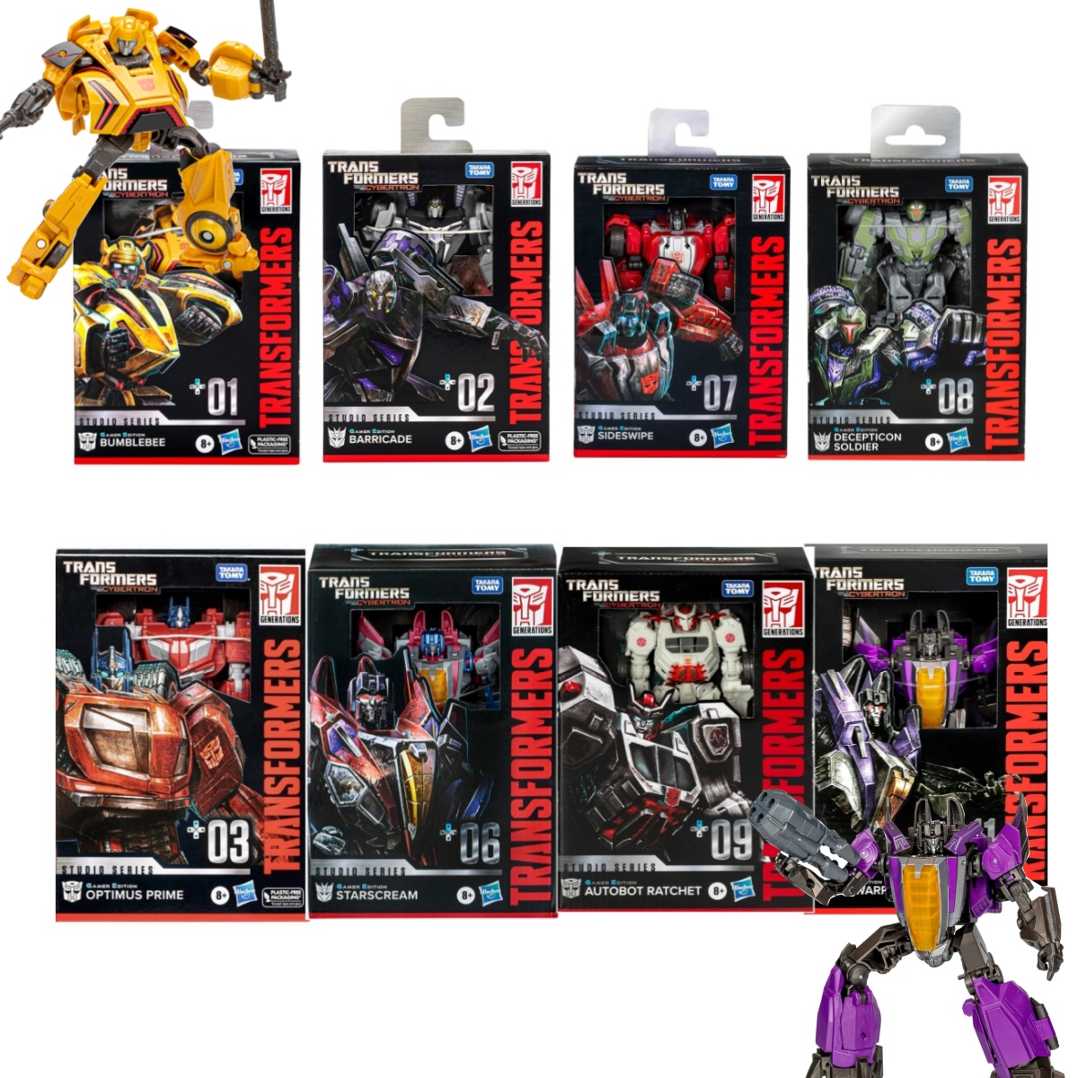 Gaming Accessories Toys - Transformers Toys Studio Series Gamer Edition