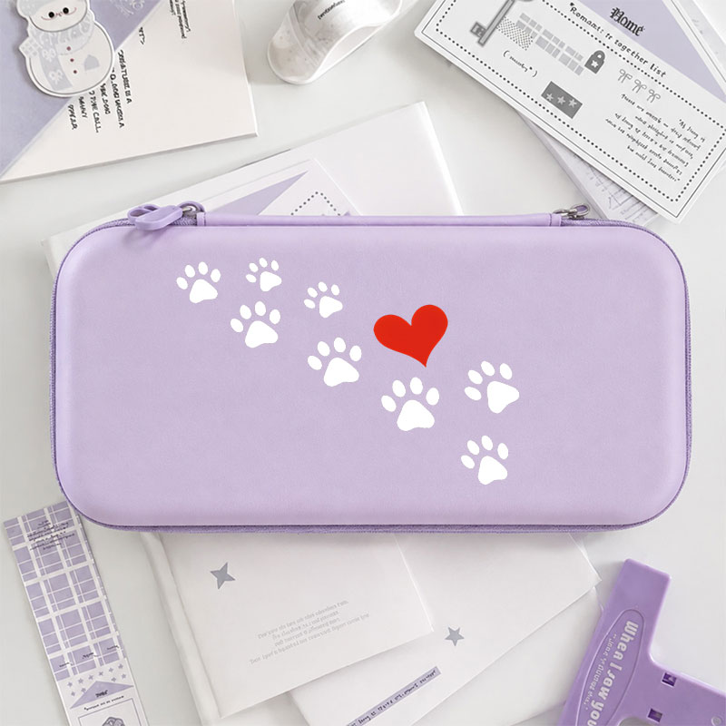 Gaming Accessories Bag - Borsa Rigida Colorata Macaron per Nintendo