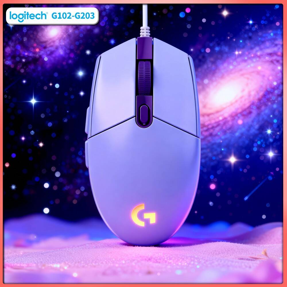 Logitech Mouse G203 - Mouse da Gaming Logitech G203 Cablato