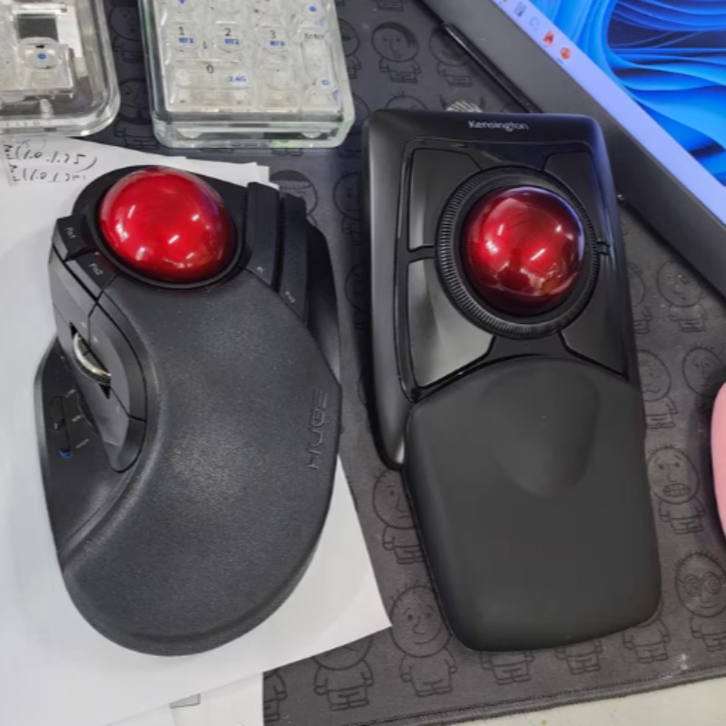 Gaming Accessories Drawing - NUOVO Mouse Trackball 3D Cablato, Programmabile