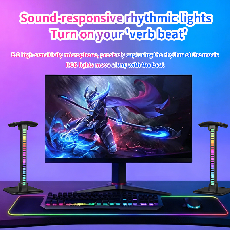Headset Stand Rgb - Supporto per Cuffie con Striscia Luminosa
