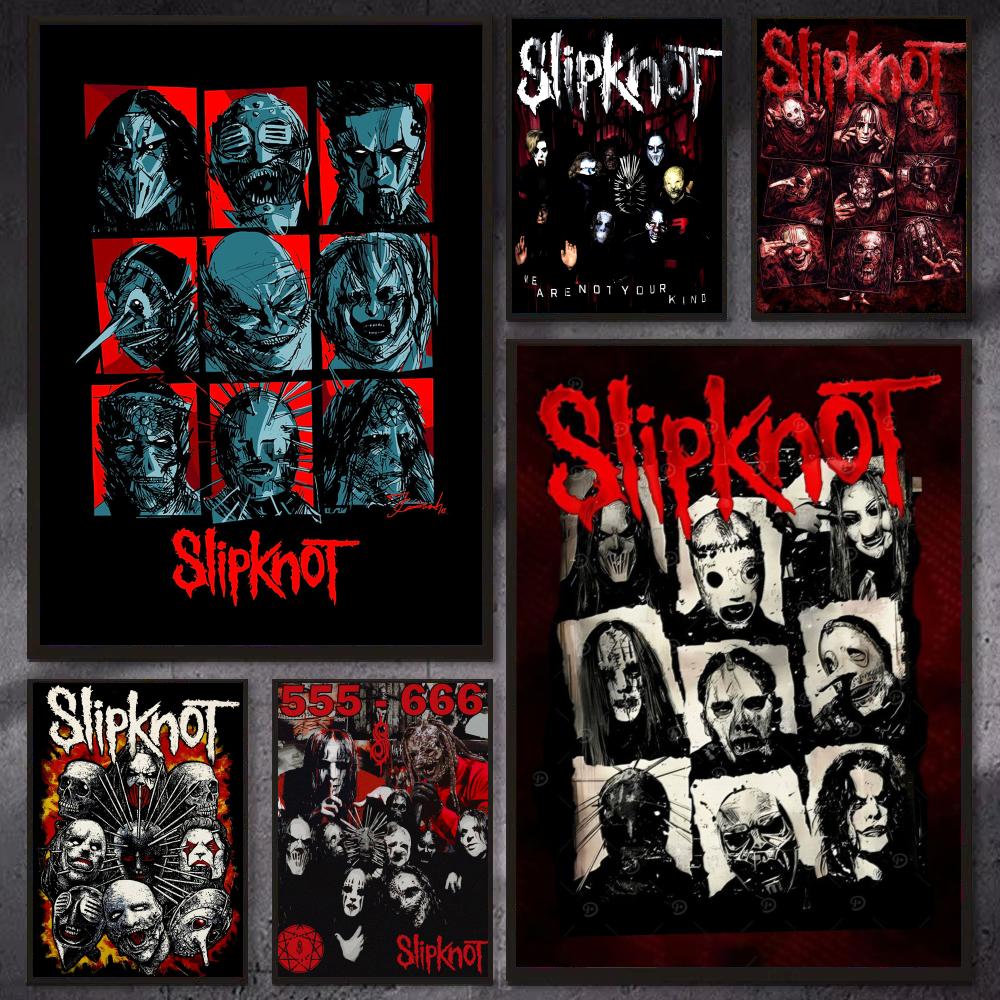 Gaming Accessories Wall - Poster Rock di Band S-Slipknot, poster