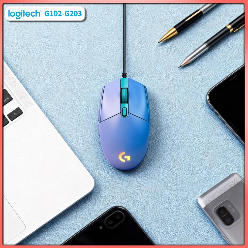 Logitech Mouse G203 - Mouse da Gaming Logitech G203 8000