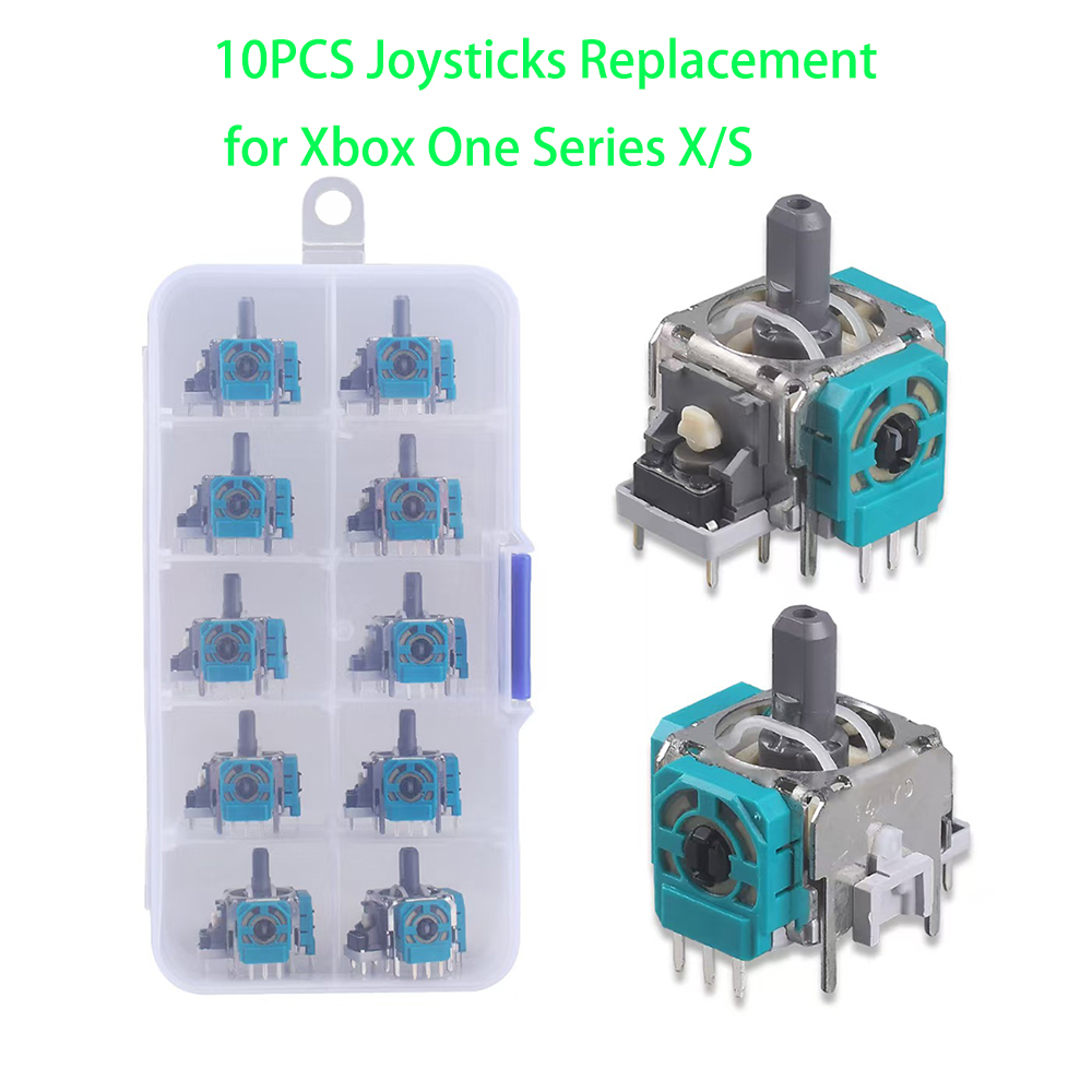 Gaming Accessories Xbox Series S - 10 pz Sostituzione 3D Joystick Analogico