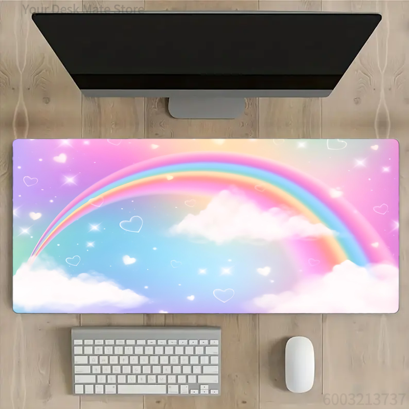 Gaming Accessories Officeworks - Tappetino per mouse Rainbow Gaming /