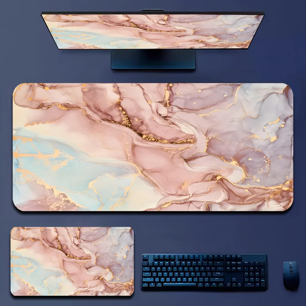 Gaming Accessories Officeworks - Tappetino per mouse grande in marmo