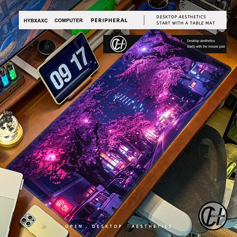 Gaming Accessories Officeworks - Tappetino per mouse Japanese Street Purple