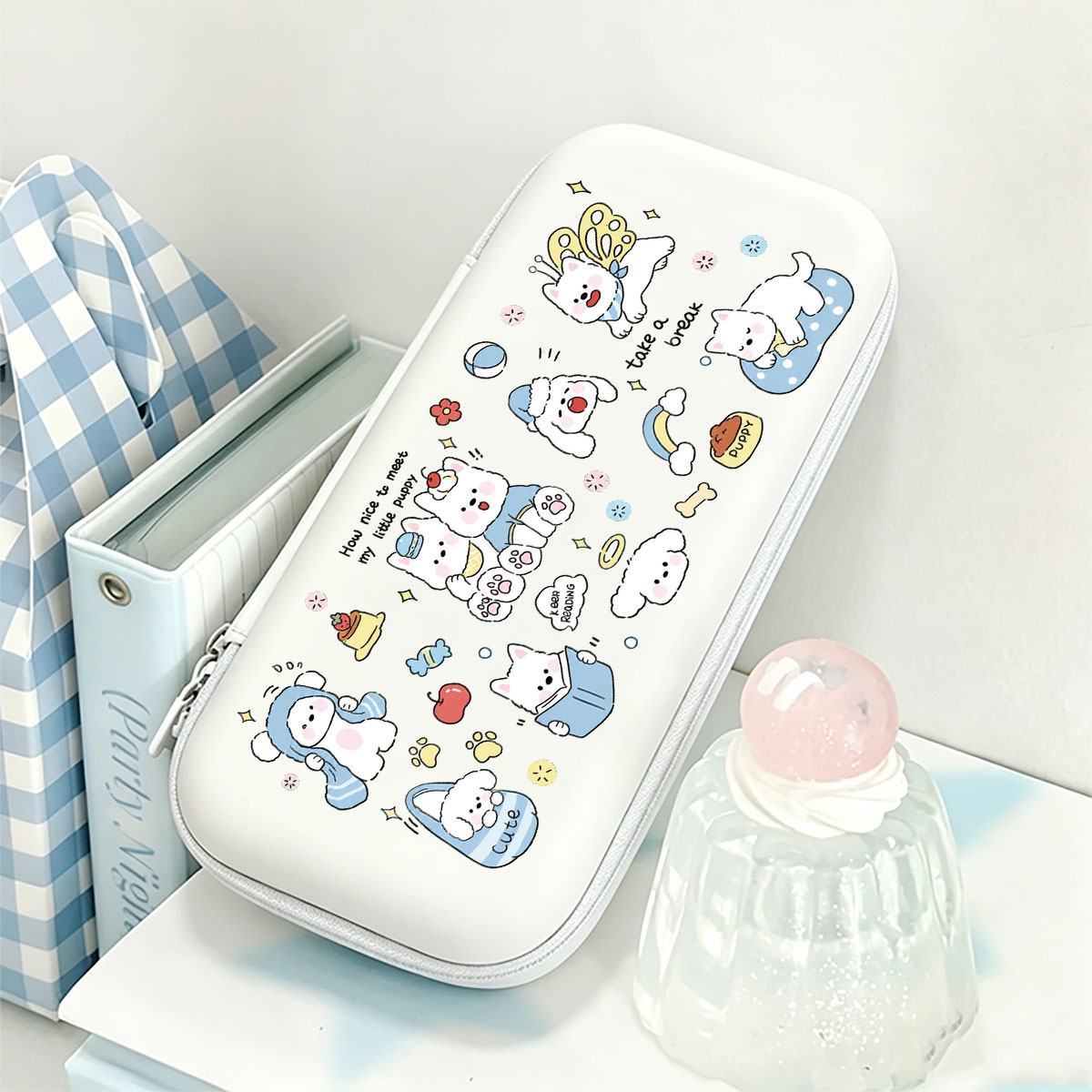 Gaming Accessories Bag - Borsa Rigida Portaoggetti Colore Macaron per