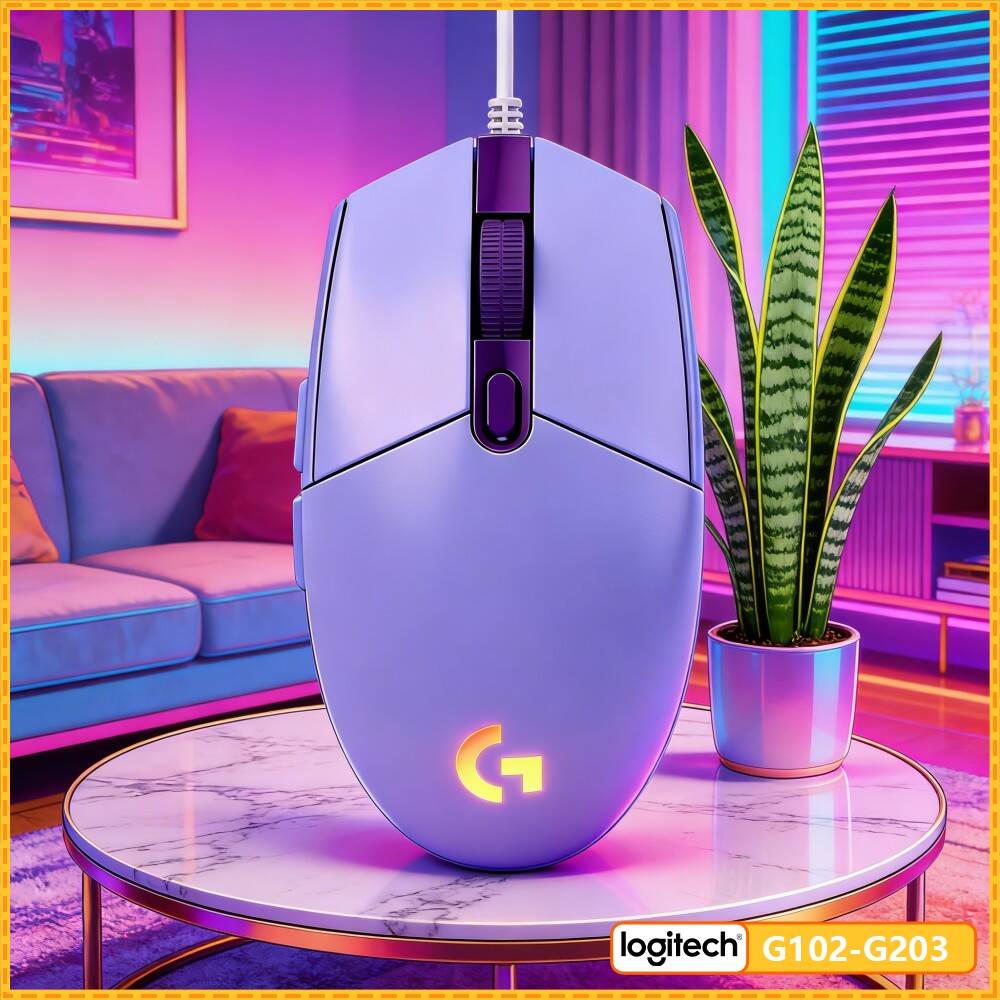 Logitech Mouse G203 - Mouse da Gaming Logitech G203, 8000