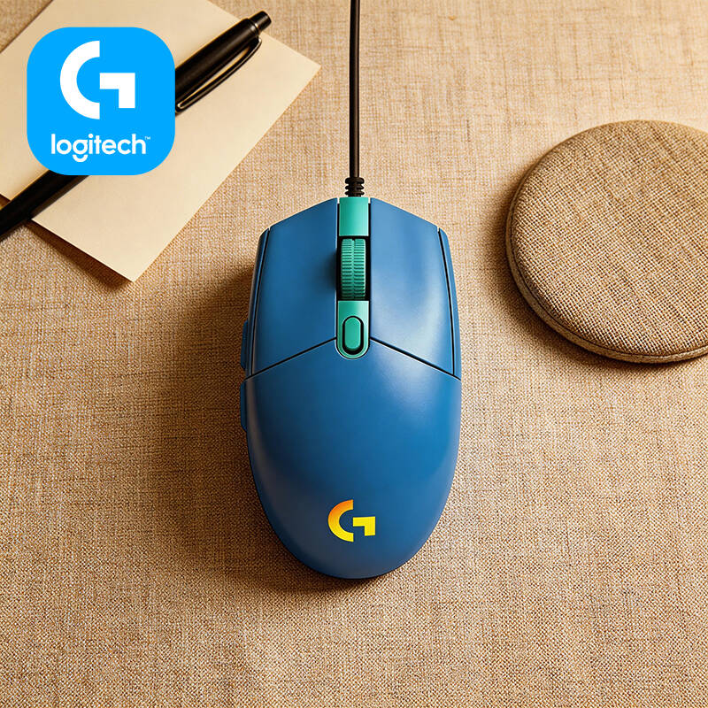 Logitech Mouse G203 - Mouse Cablato Logitech G203 per Gaming,