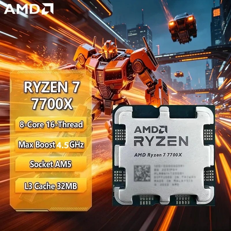 CPU AMD Ryzen 7 7700X, R7 7700 - Amd Cpu Ryzen 7 recensione e prezzo