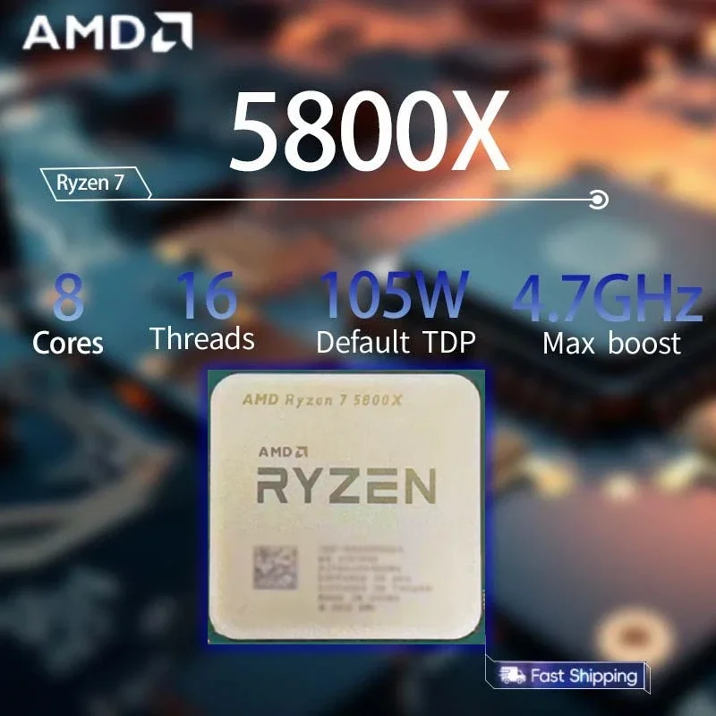 Nuovo AMD Ryzen 7 5800X AMD R7 - Amd Cpu Ryzen 7 recensione e prezzo