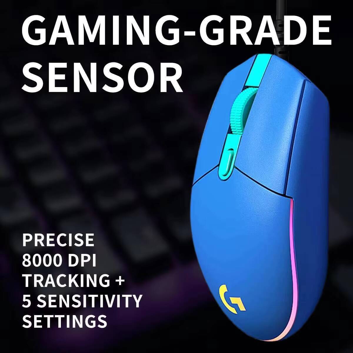 Mouse da Gaming Logitech G203  - Logitech Mouse G203 recensione e prezzo