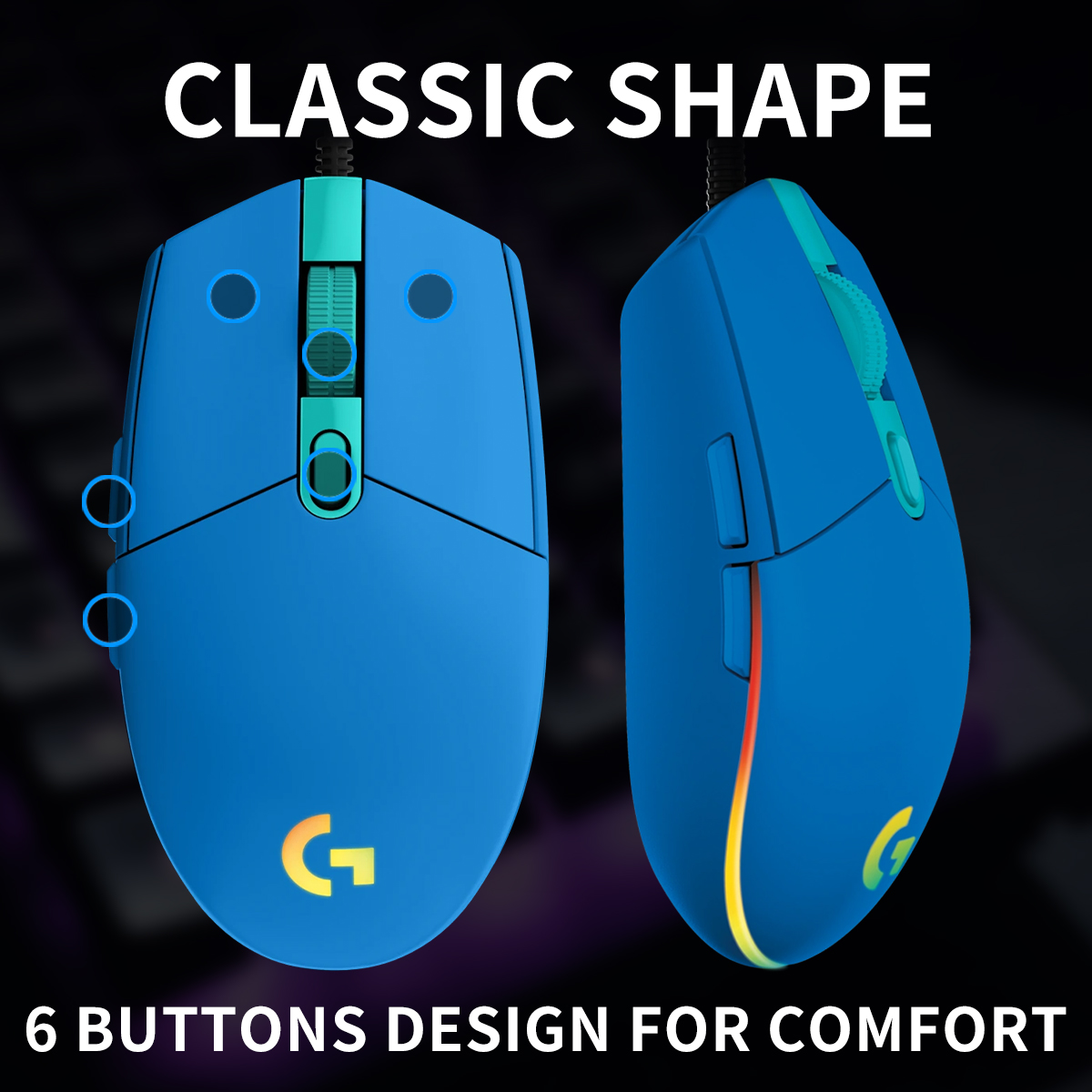 Mouse Logitech G203/G402 con s - Logitech Mouse G203 recensione e prezzo
