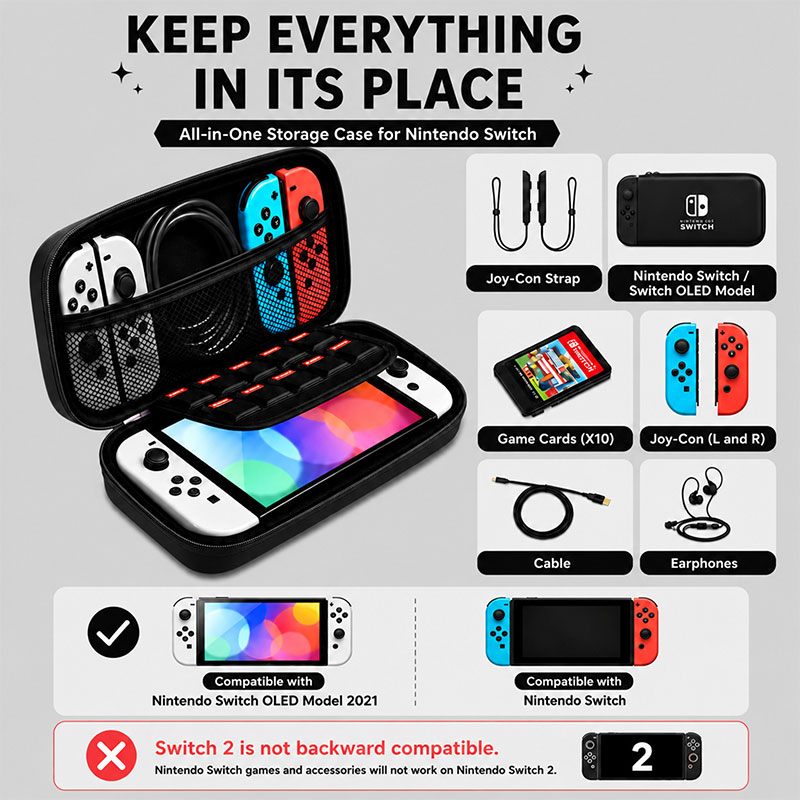 Borsa Rigida Colorata Macaron  - Gaming Accessories Bag recensione e prezzo