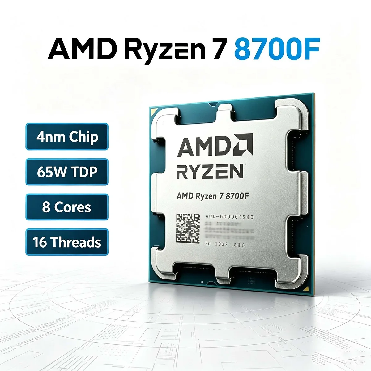 AMD Ryzen 7 8700F R7 8700F CPU - Amd Cpu Ryzen 7 recensione e prezzo