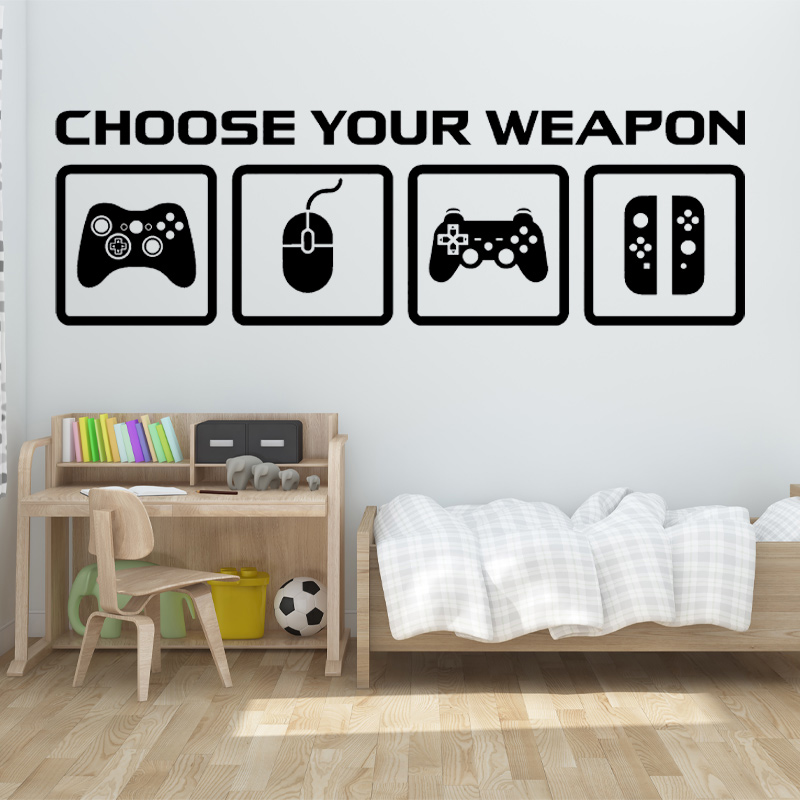 Decalcomania della parete dell - Gaming Accessories Wall recensione e prezzo