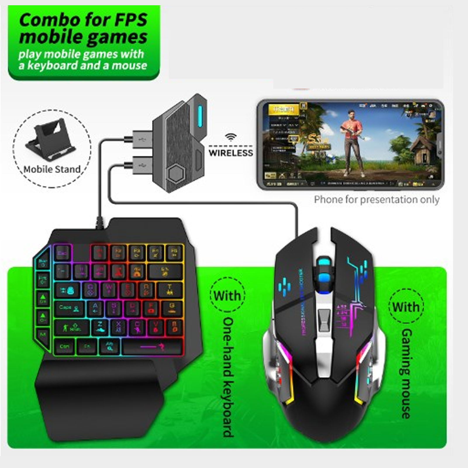 Set Convertitore Tastiera e Mo - Gaming Accessories Combo recensione e prezzo