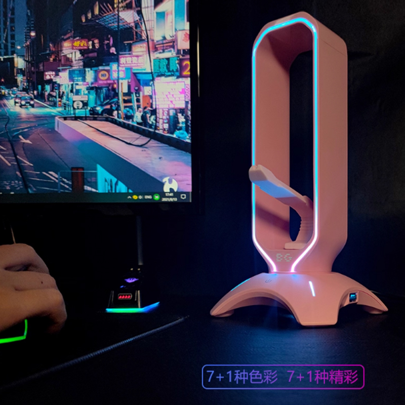 Supporto per cuffie RGB con su - Headset Stand Rgb recensione e prezzo