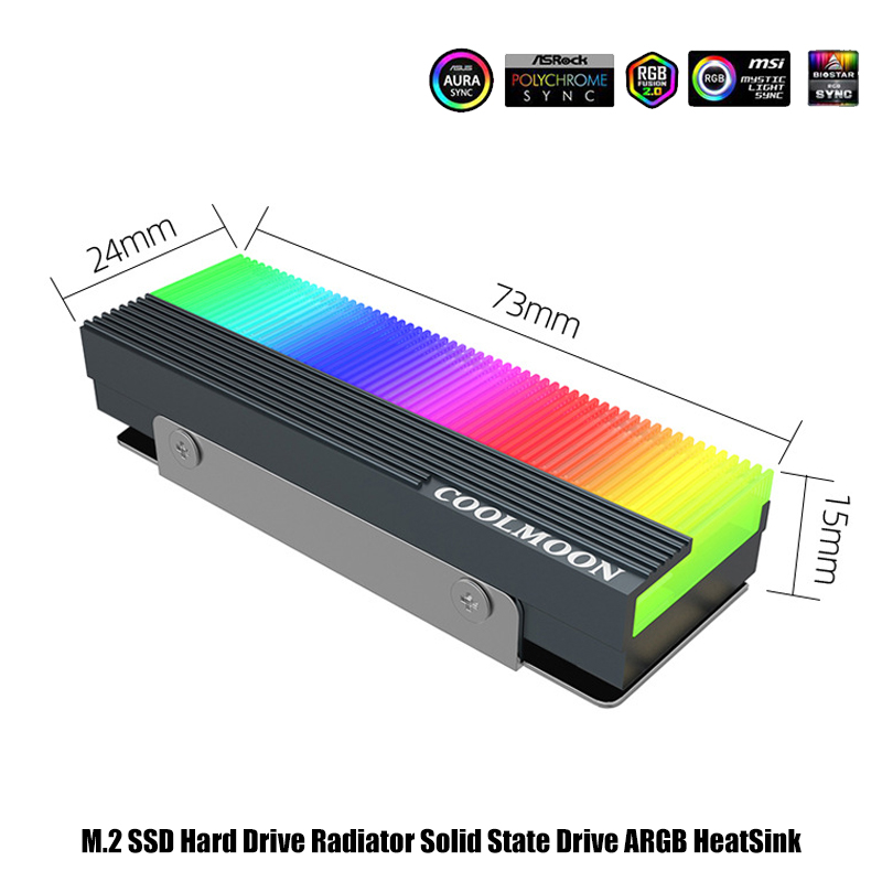 5V 3Pin ARGB AURA SYNC Compute - M2 Heatsink Cooler recensione e prezzo