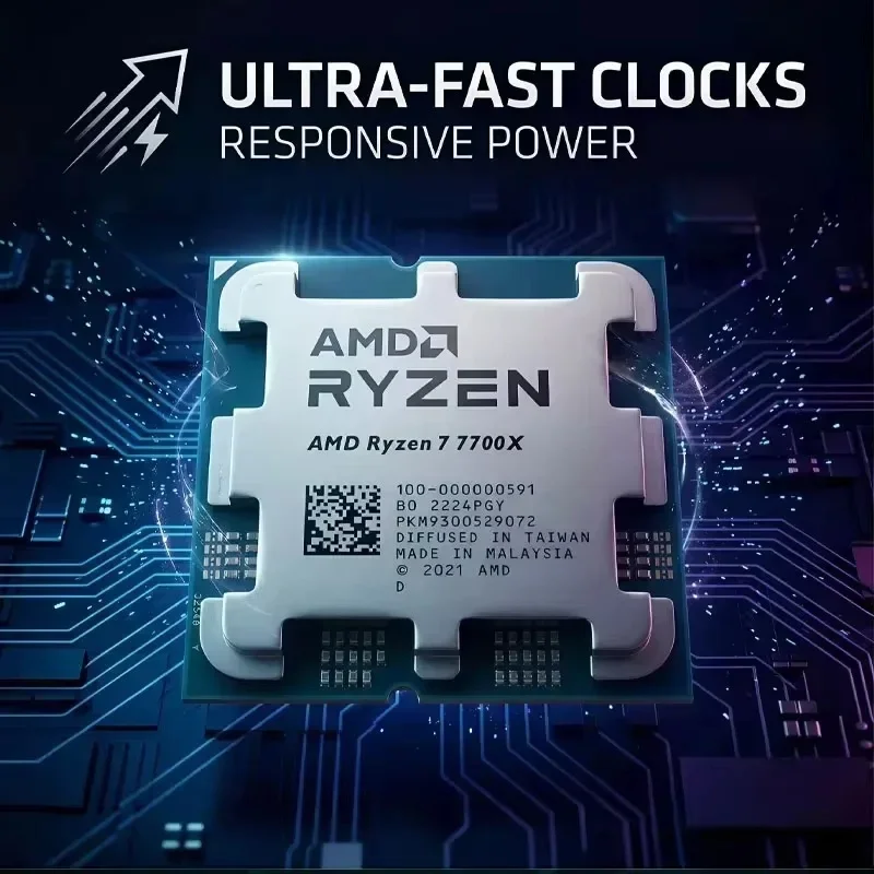 AMD Ryzen 7 7700X R7 7700X CPU - Amd Cpu Ryzen 7 recensione e prezzo