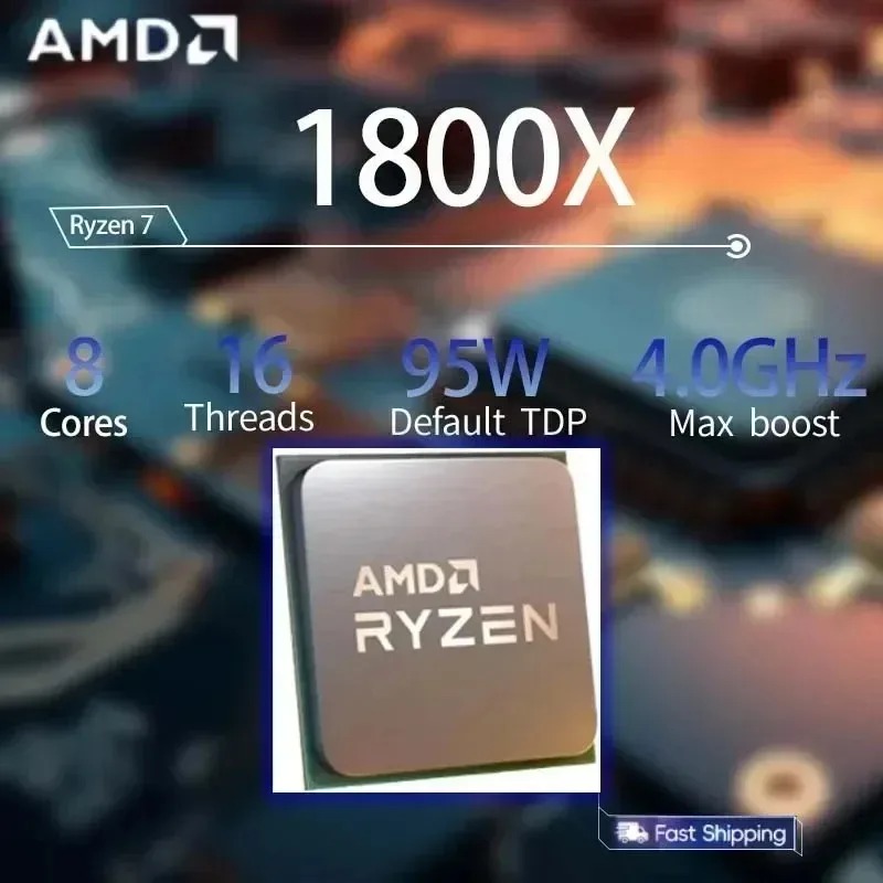 Processore AMD Ryzen 7 1800X O - Amd Cpu Ryzen 7 recensione e prezzo