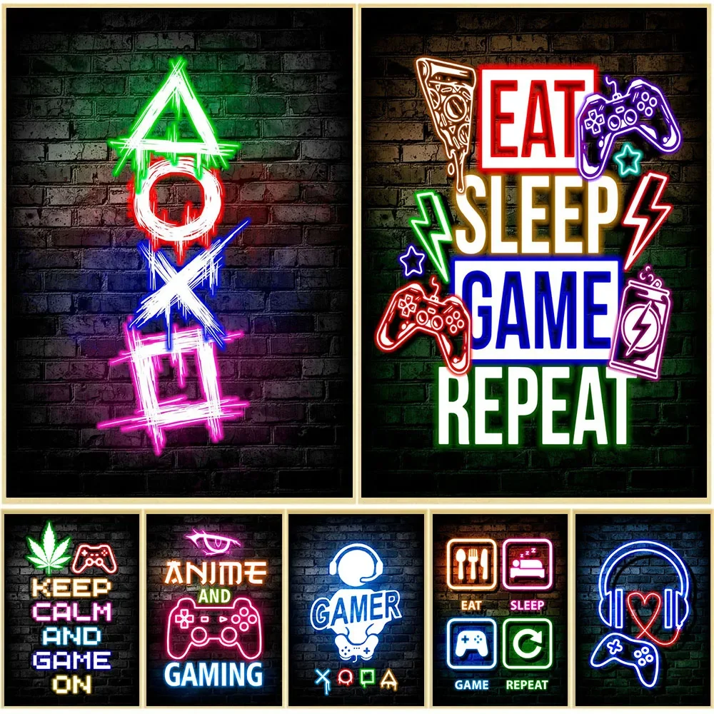 Poster e Quadri su Tela con Sc - Gaming Accessories Wall recensione e prezzo