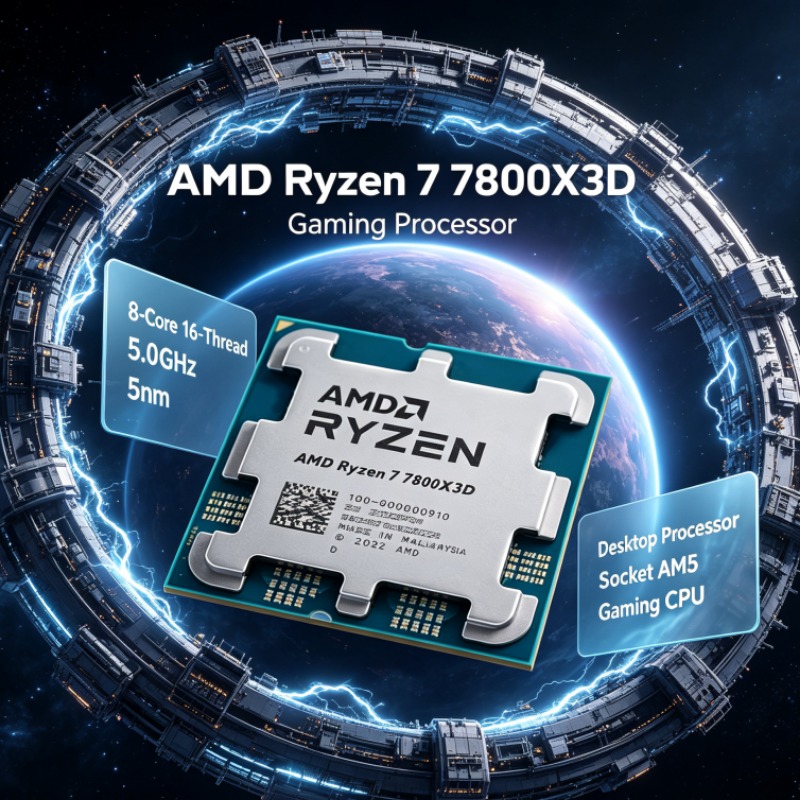 CPU AMD Ryzen 7 7800X3D 100-10 - Amd Cpu Ryzen 7 recensione e prezzo
