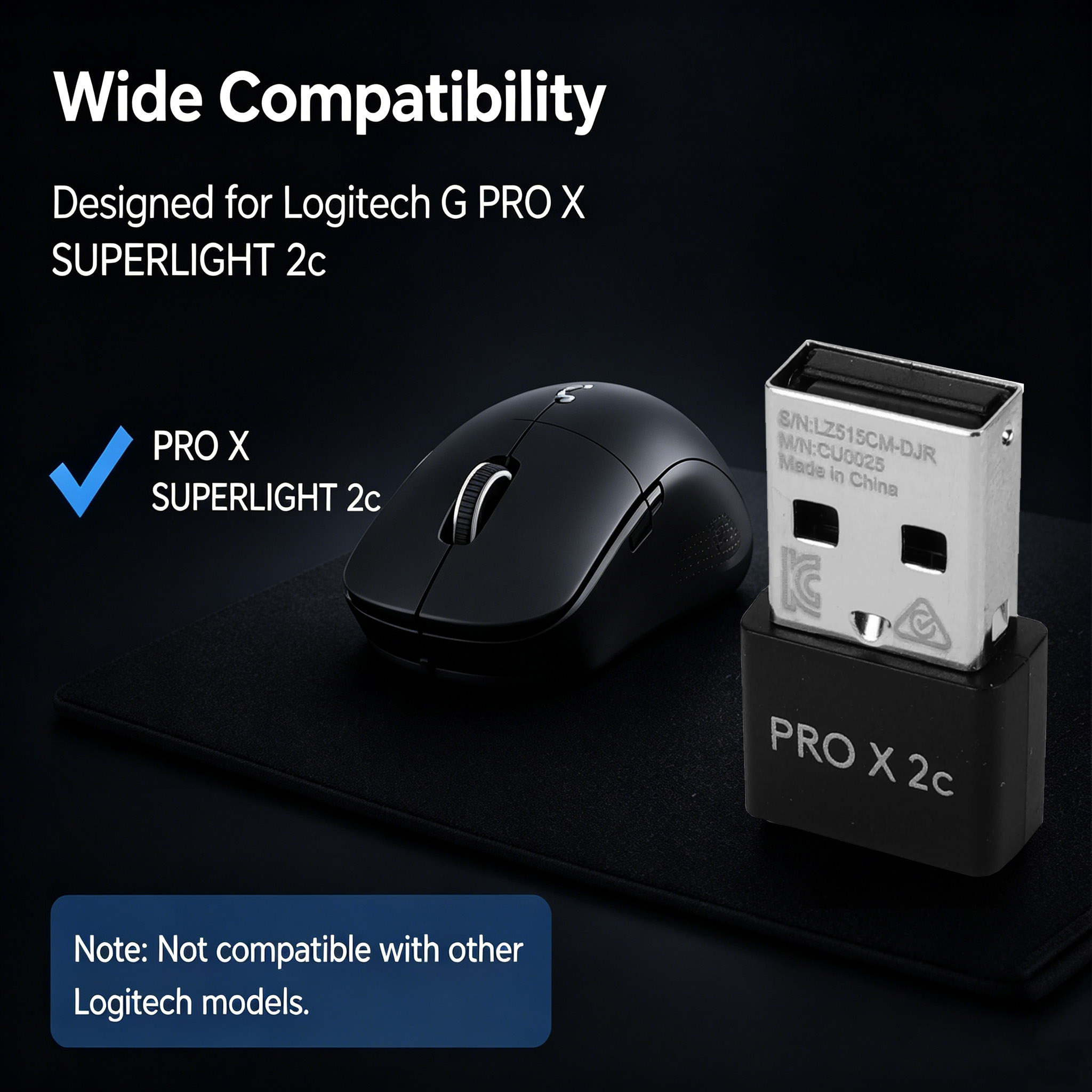 Ricevitore pratico e compatibi - Logitech Mouse G Pro X Superlight recensione e prezzo